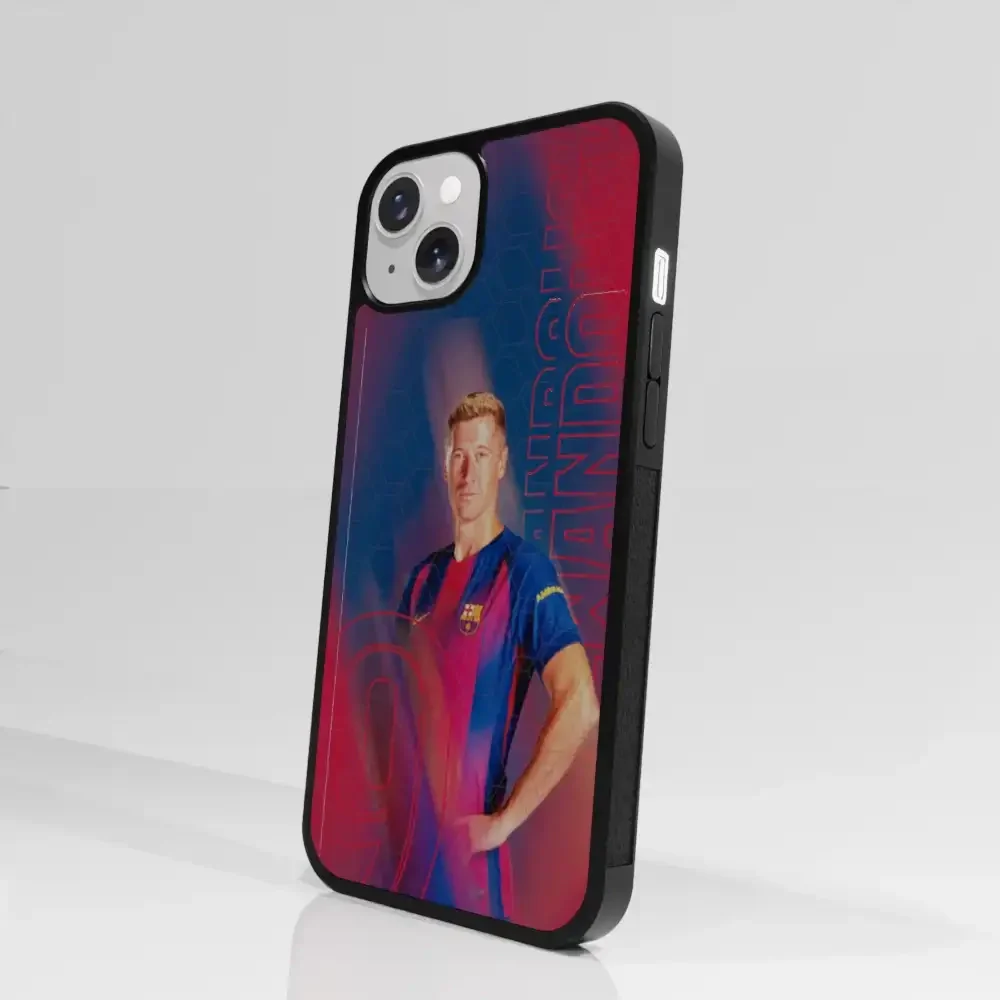 FC Barcelona Official 3D Phone Case Design Lewandowski - Image 90