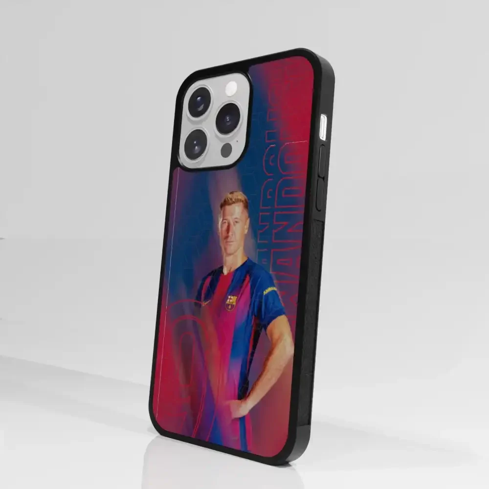 FC Barcelona Official 3D Phone Case Design Lewandowski - Image 92