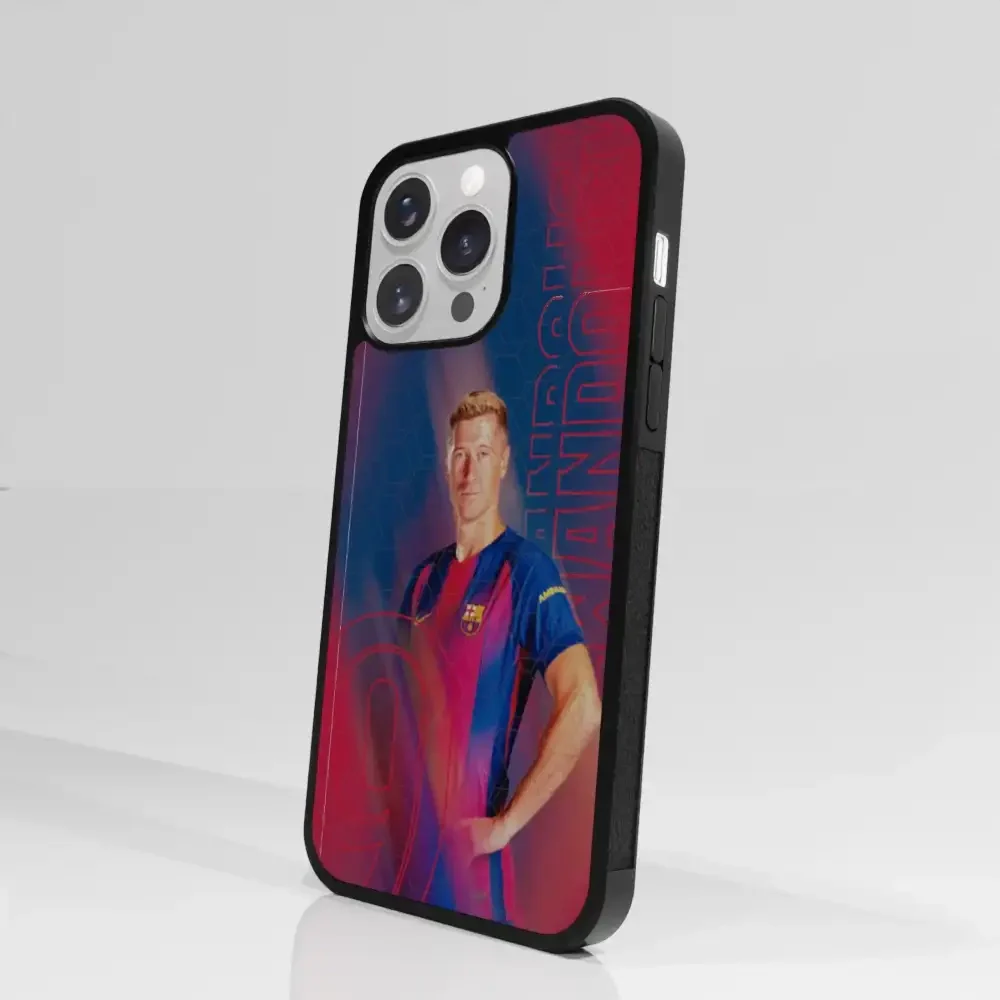 FC Barcelona Official 3D Phone Case Design Lewandowski - Image 96
