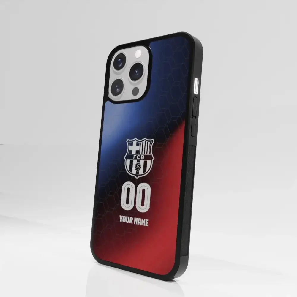FC Barcelona Official 3D Phone Case Faded Crest - Image 84