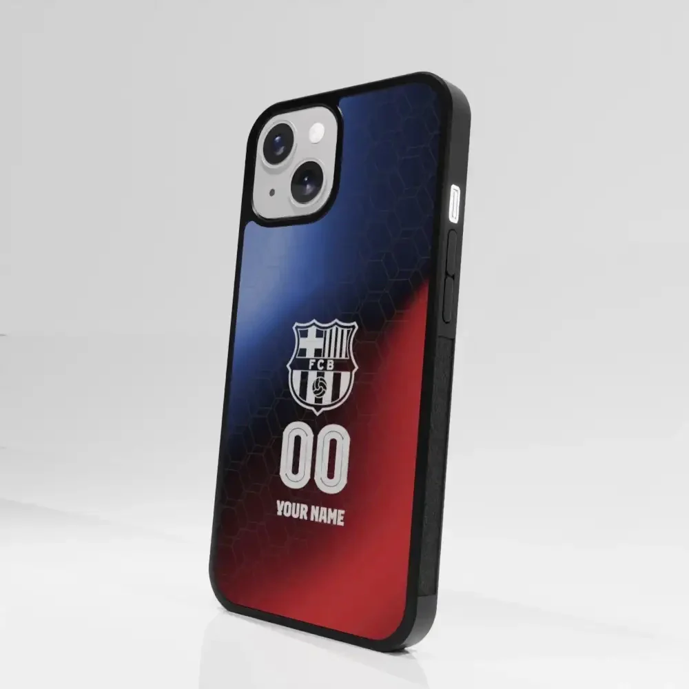 FC Barcelona Official 3D Phone Case Faded Crest - Image 86