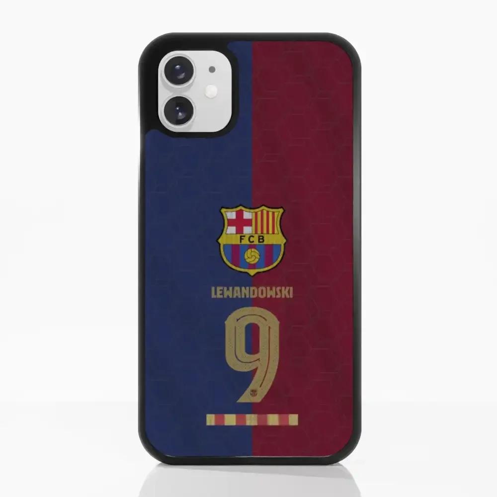 FC Barcelona Official 3D Phone Case Lewandowski