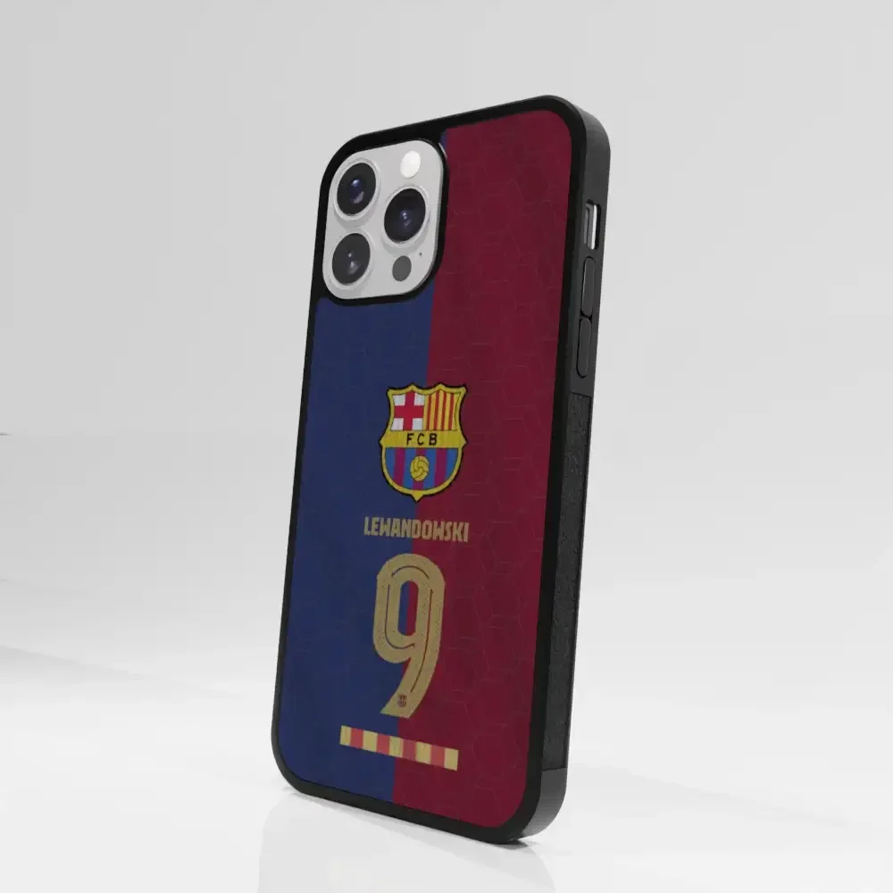 FC Barcelona Official 3D Phone Case Lewandowski - Image 81