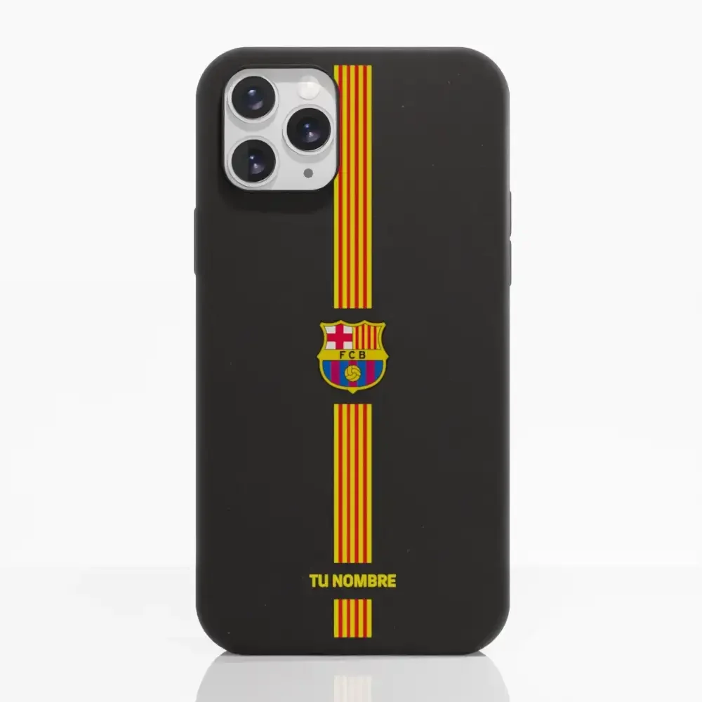 FC Barcelona Official Compostable Phone Case Full Color crest + stripes - Image 2