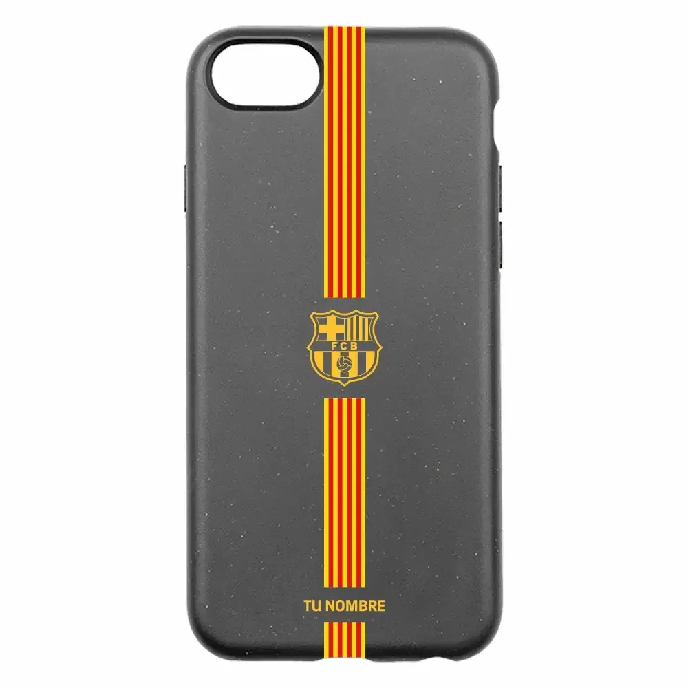 FC Barcelona Official Compostable Phone Case Yellow crest + stripes - Image 21