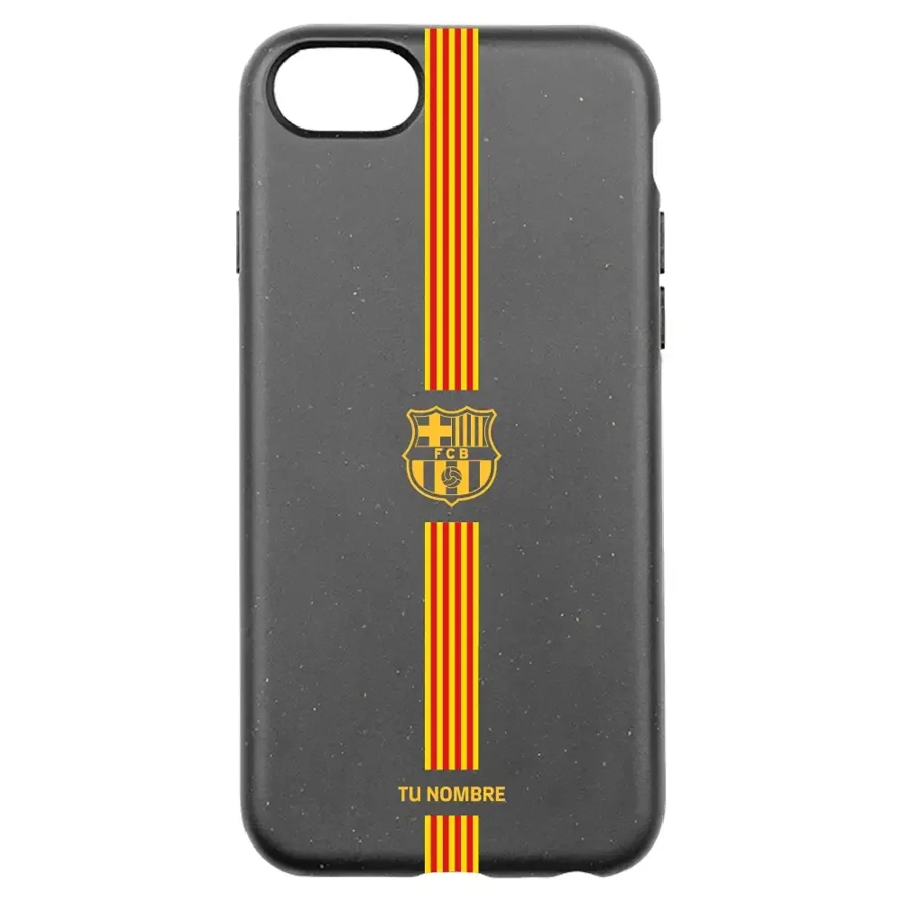 FC Barcelona Official Compostable Phone Case Yellow crest + stripes - Image 23