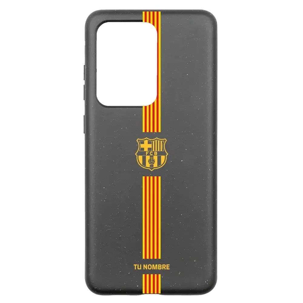 FC Barcelona Official Compostable Phone Case Yellow crest + stripes - Image 27