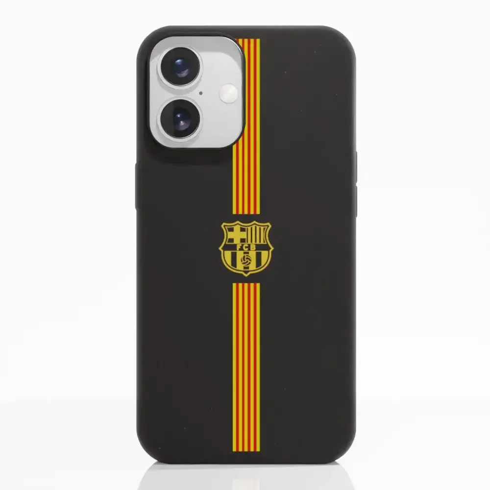 FC Barcelona Official Compostable Phone Case Yellow crest + stripes - Image 17