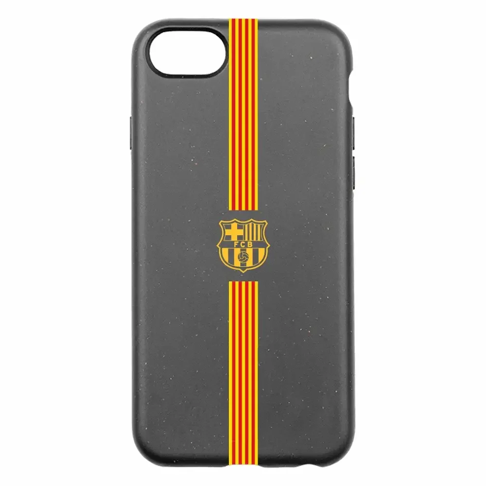 FC Barcelona Official Compostable Phone Case Yellow crest + stripes - Image 22