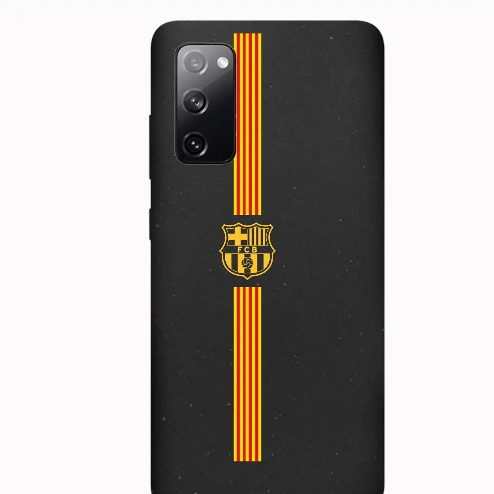 FC Barcelona Official Compostable Phone Case Yellow crest + stripes - Image 26