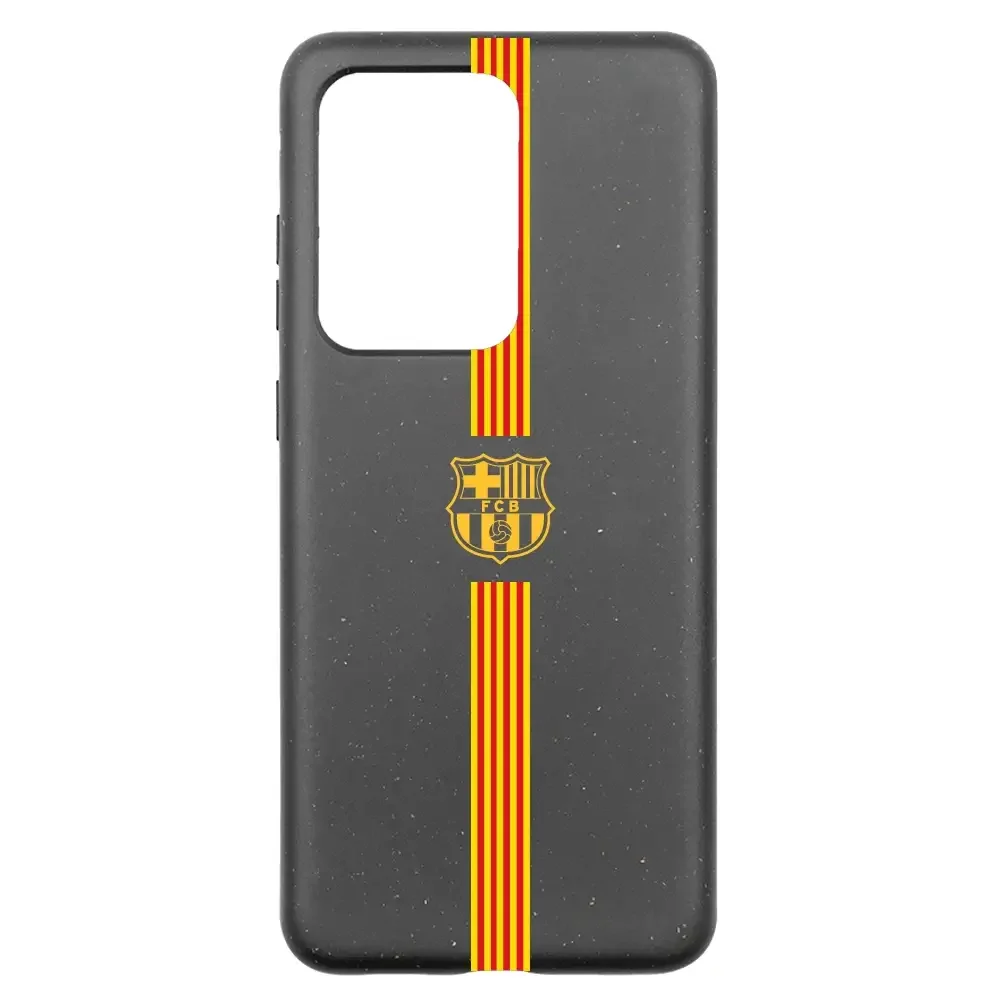 FC Barcelona Official Compostable Phone Case Yellow crest + stripes - Image 28