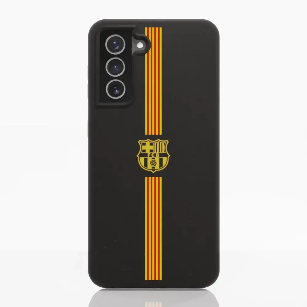 FC Barcelona Official Compostable Phone Case Yellow crest + stripes - Image 29