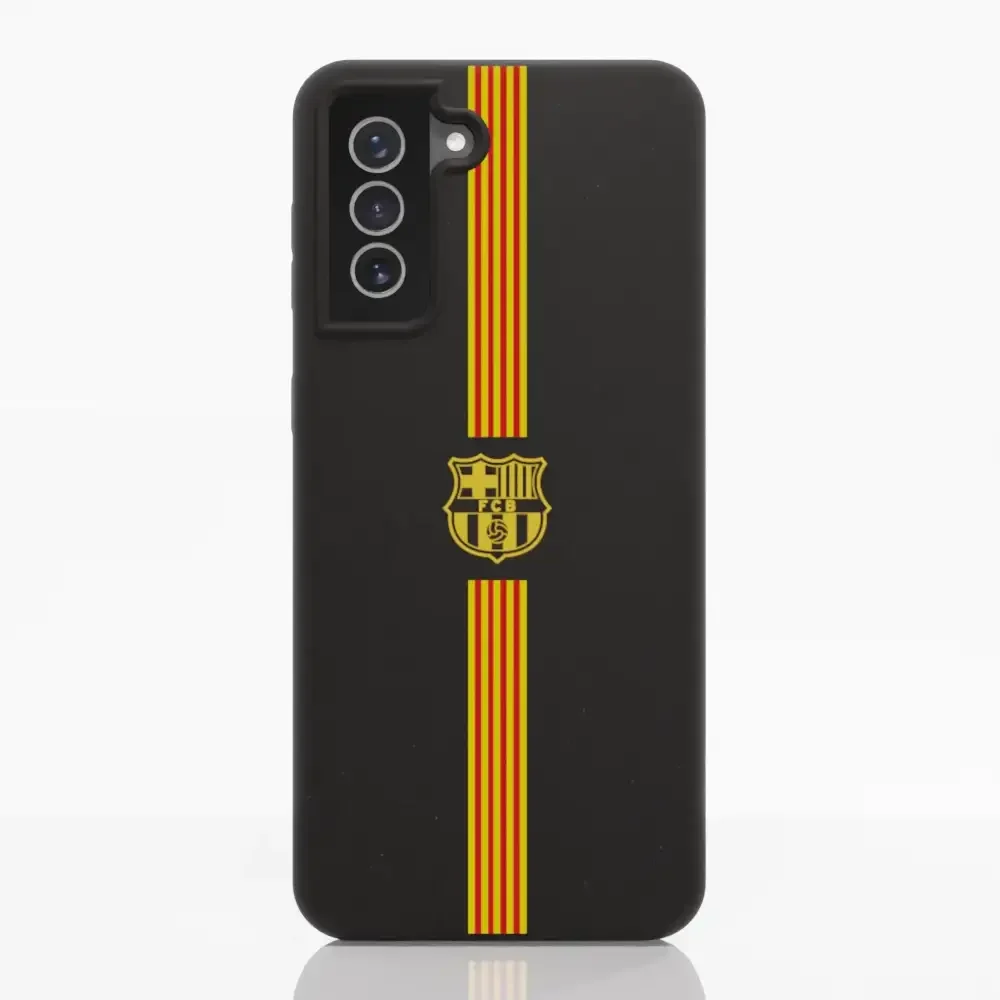 FC Barcelona Official Compostable Phone Case Yellow crest + stripes - Image 30