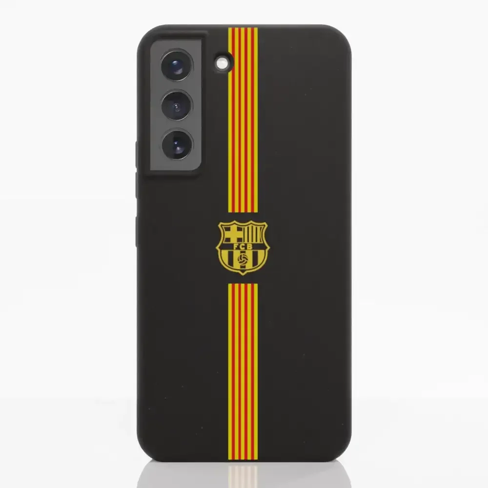 FC Barcelona Official Compostable Phone Case Yellow crest + stripes - Image 33