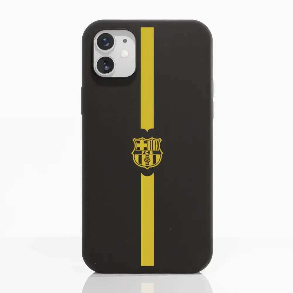 FC Barcelona Official Compostable Phone Case Minimal Yellow