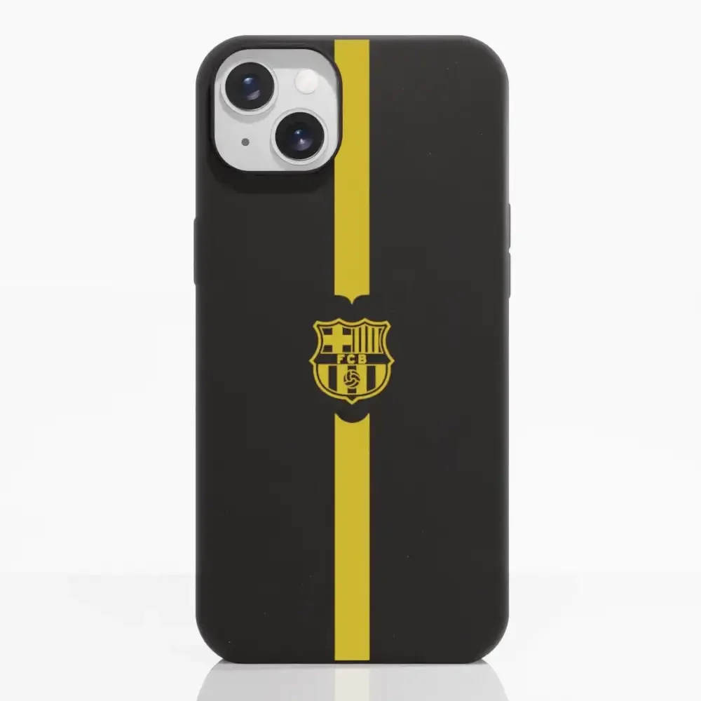 FC Barcelona Official Compostable Phone Case Minimal Yellow - Image 14