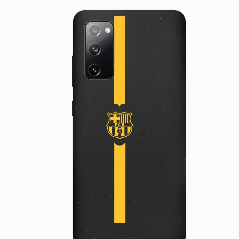 FC Barcelona Official Compostable Phone Case Minimal Yellow - Image 26