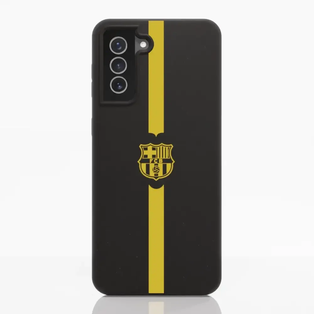 FC Barcelona Official Compostable Phone Case Minimal Yellow - Image 30