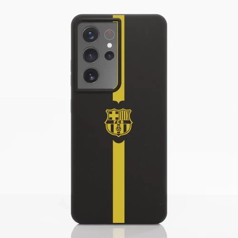 FC Barcelona Official Compostable Phone Case Minimal Yellow - Image 31
