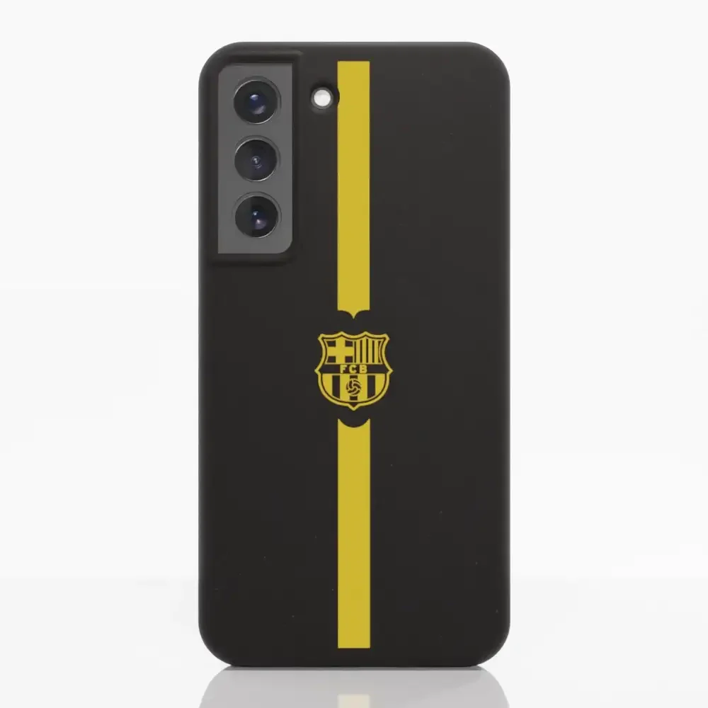 FC Barcelona Official Compostable Phone Case Minimal Yellow - Image 32
