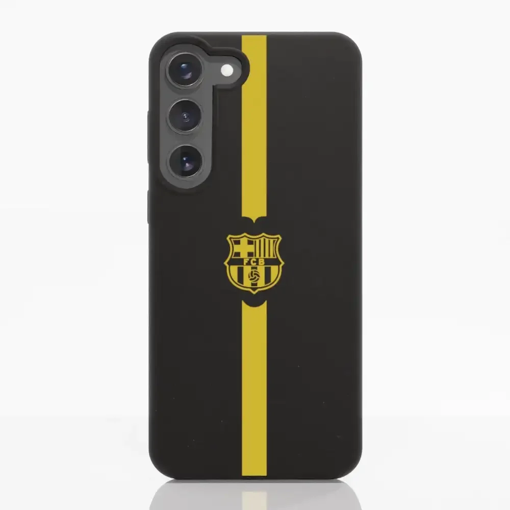 FC Barcelona Official Compostable Phone Case Minimal Yellow - Image 36