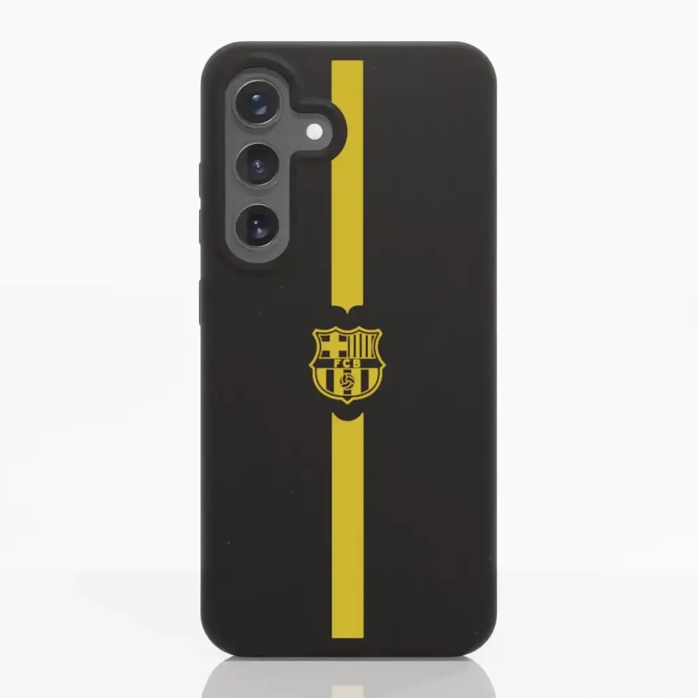 FC Barcelona Official Compostable Phone Case Minimal Yellow - Image 38