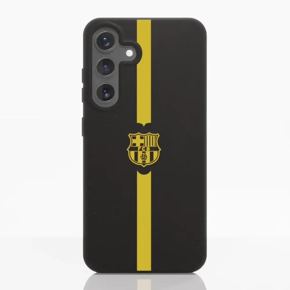 FC Barcelona Official Compostable Phone Case Minimal Yellow - Image 42