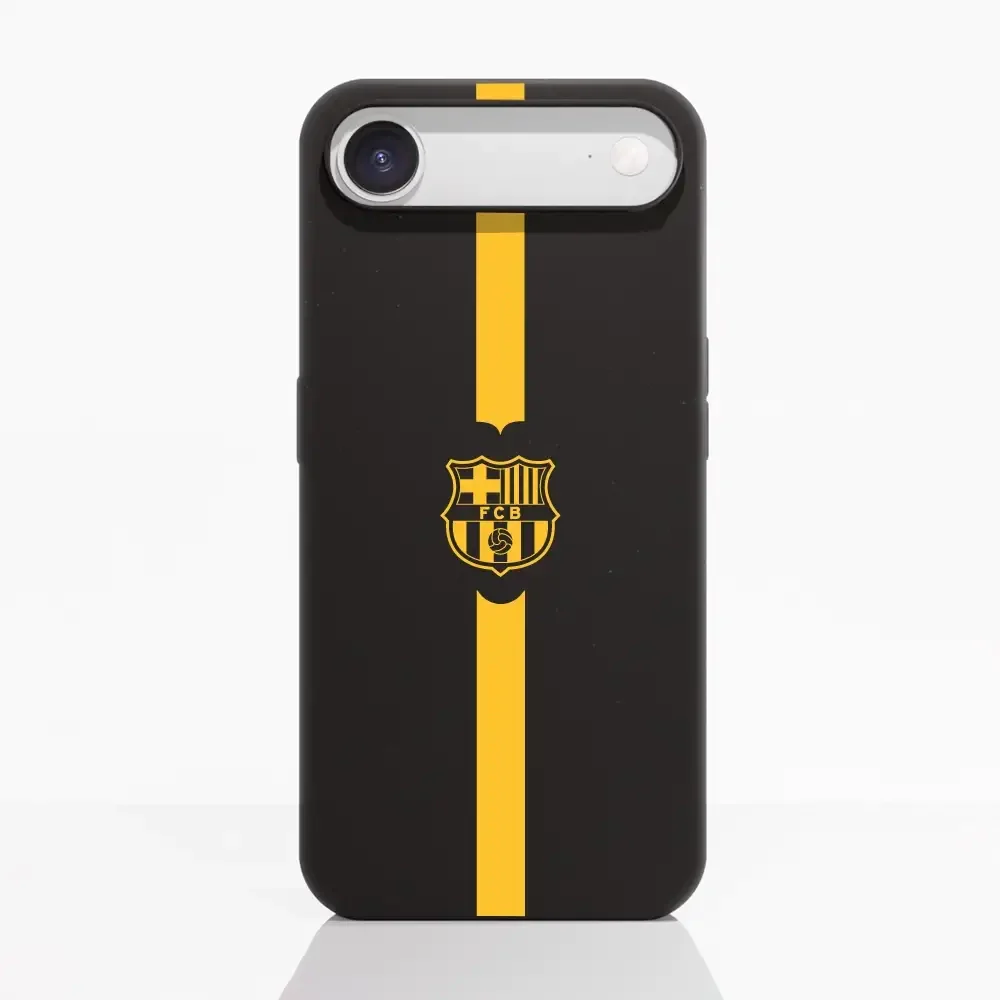 FC Barcelona Official Compostable Phone Case Minimal Yellow - Image 85