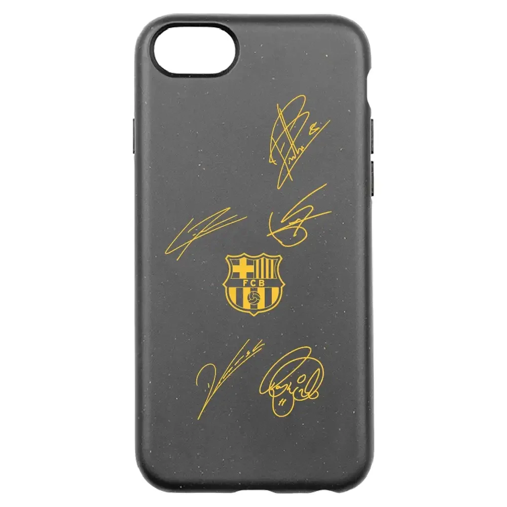FC Barcelona Official Compostable Phone Case Design Yellow signatures - Image 27