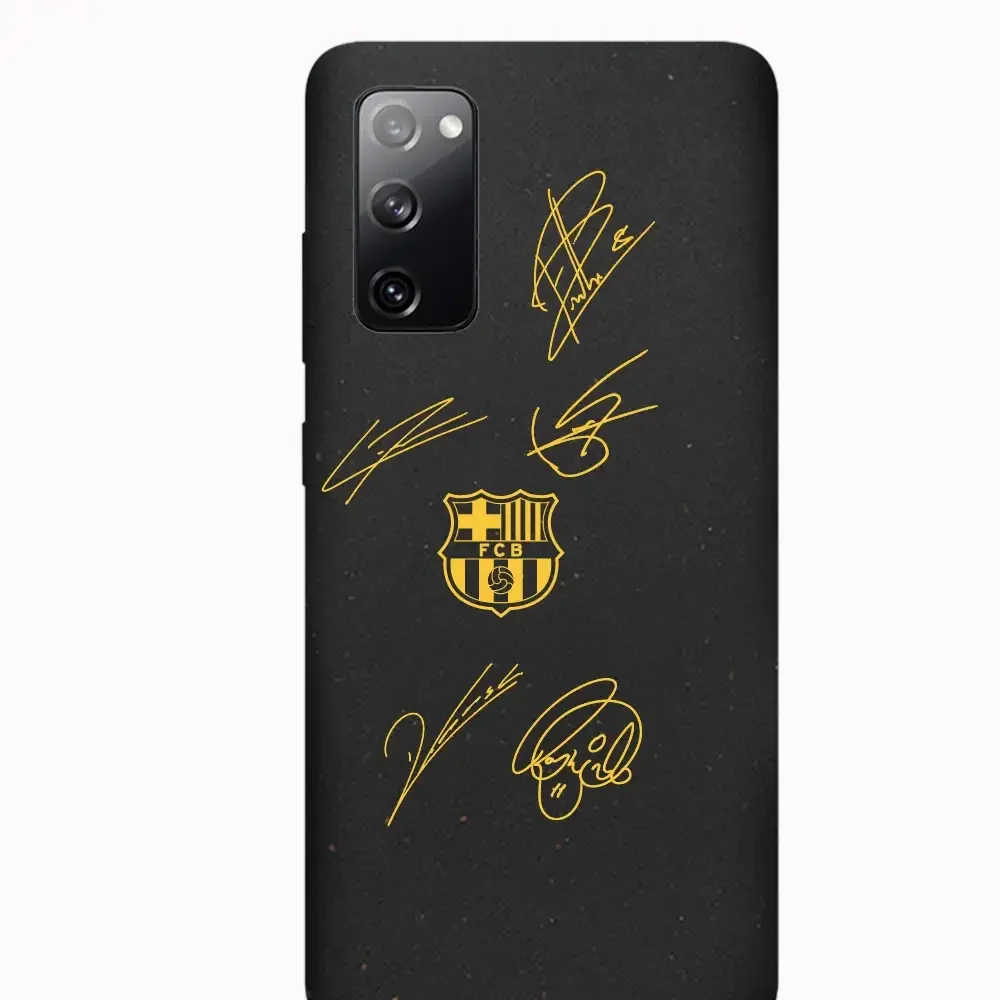 FC Barcelona Official Compostable Phone Case Design Yellow signatures - Image 29
