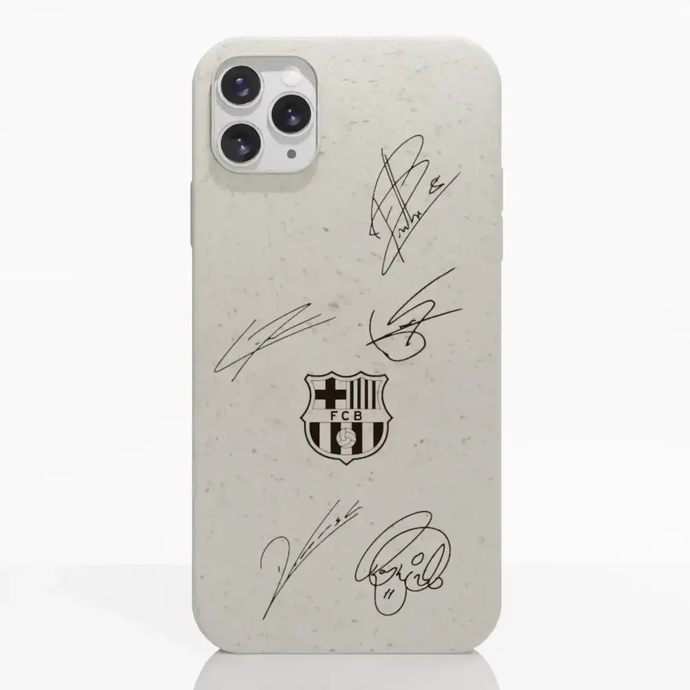 FC Barcelona Official Compostable Phone Case Design Player Signatures - Image 3