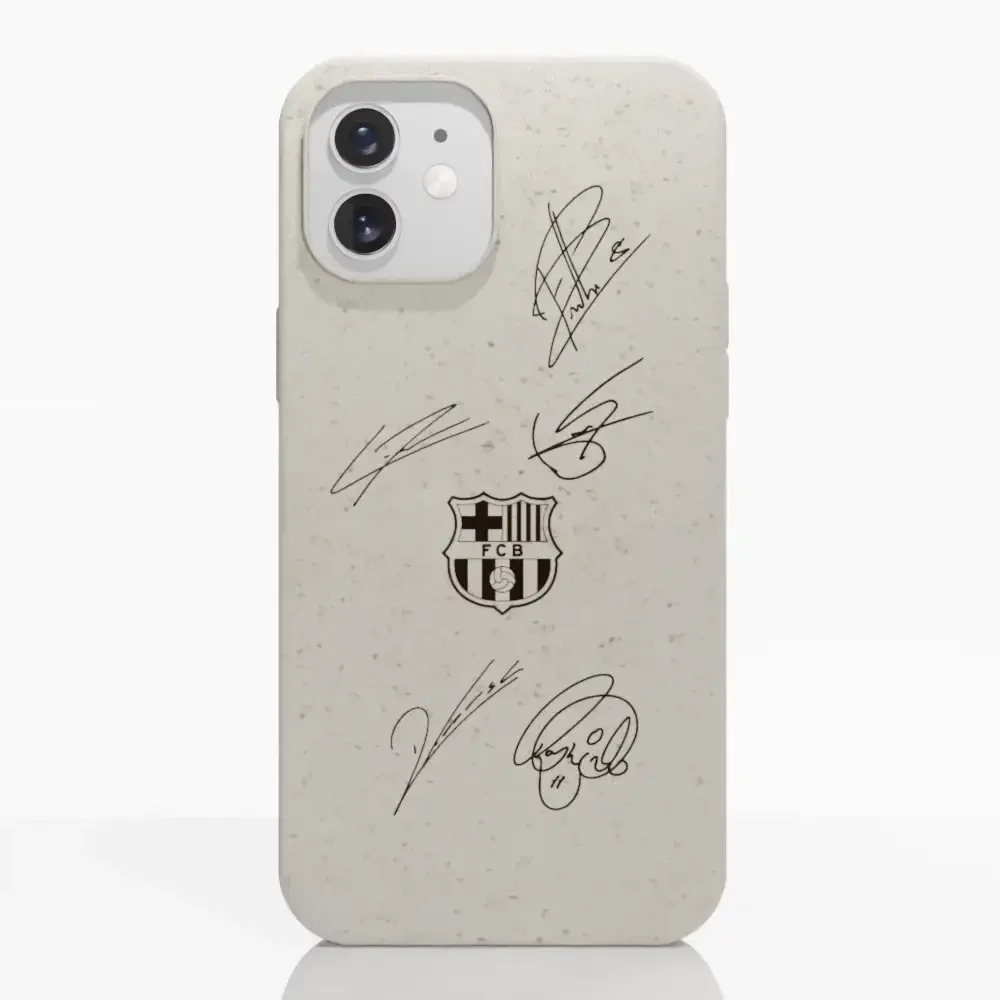 FC Barcelona Official Compostable Phone Case Design Player Signatures - Image 4
