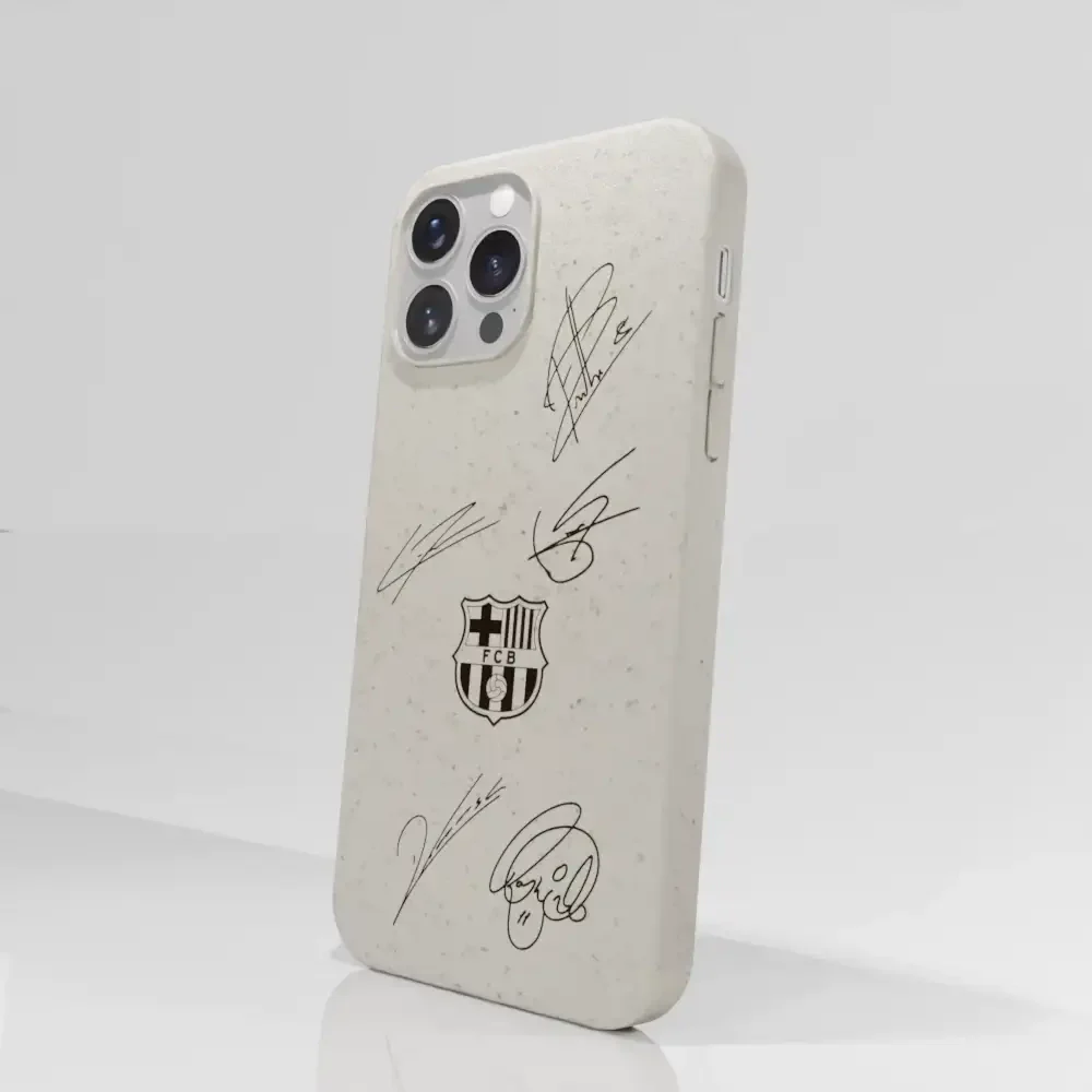 FC Barcelona Official Compostable Phone Case Design Player Signatures - Image 56