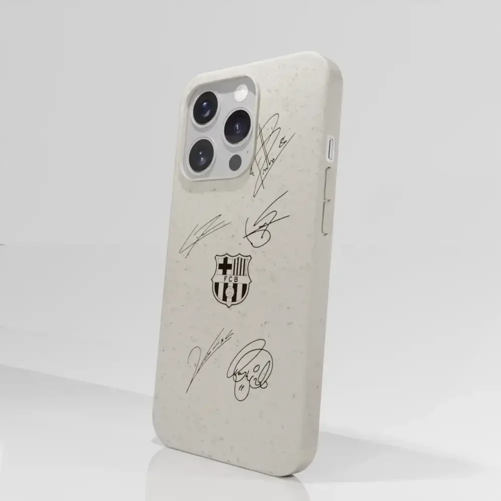 FC Barcelona Official Compostable Phone Case Design Player Signatures - Image 85