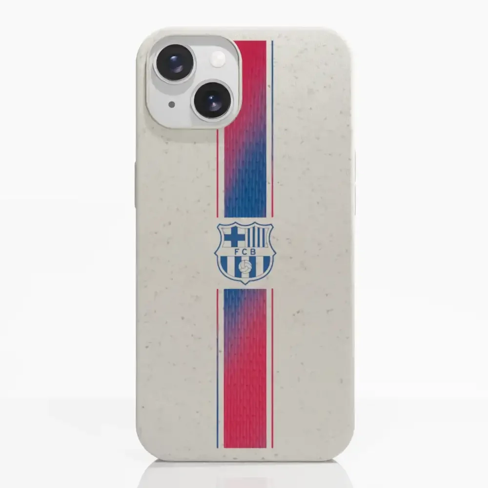 FC Barcelona Official Compostable Phone Case Shirt Stripe - Image 10