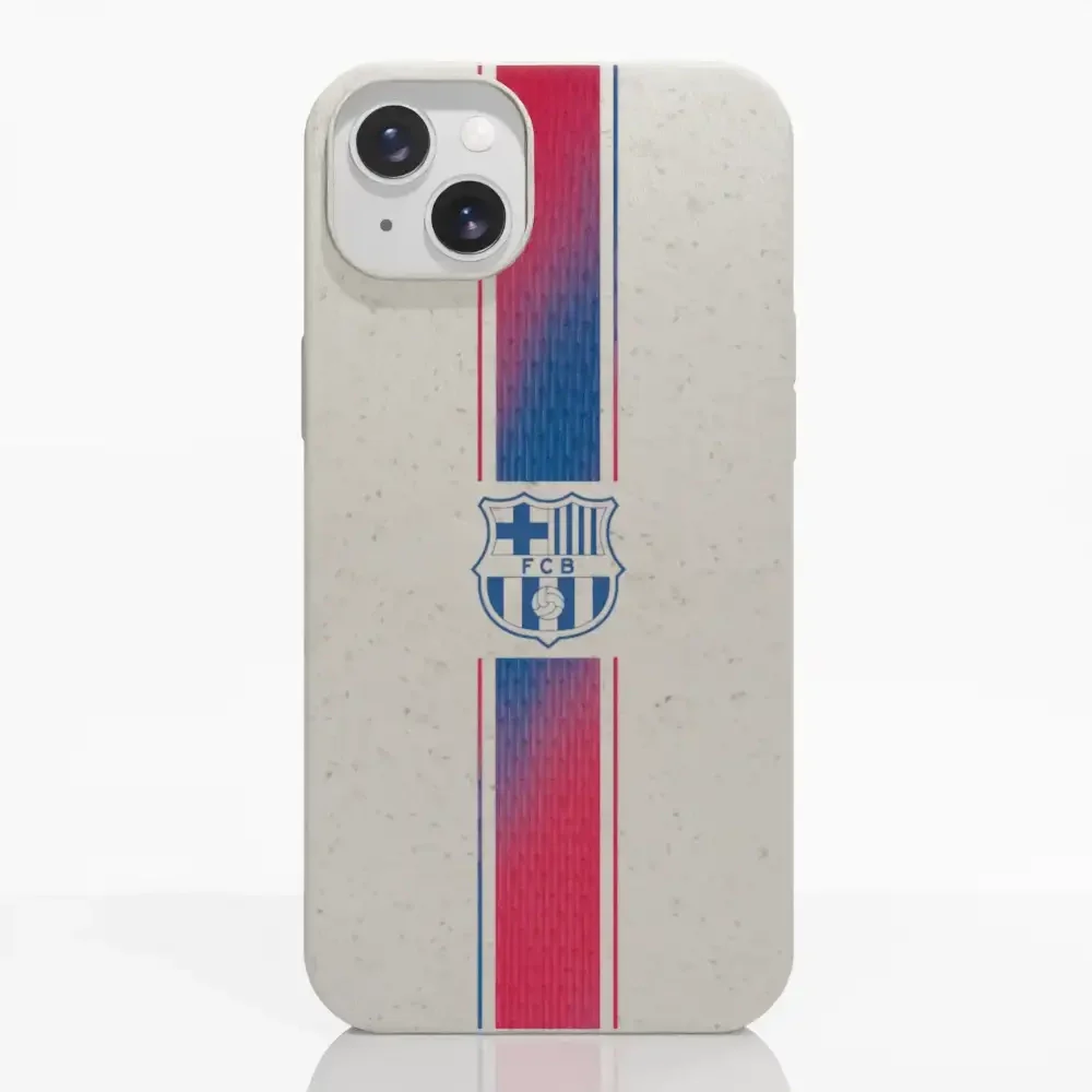 FC Barcelona Official Compostable Phone Case Shirt Stripe - Image 11