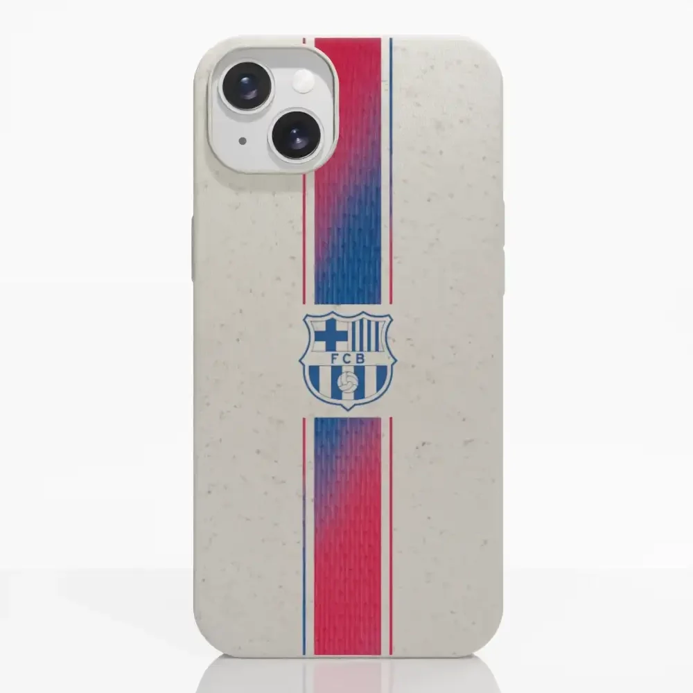 FC Barcelona Official Compostable Phone Case Shirt Stripe - Image 15