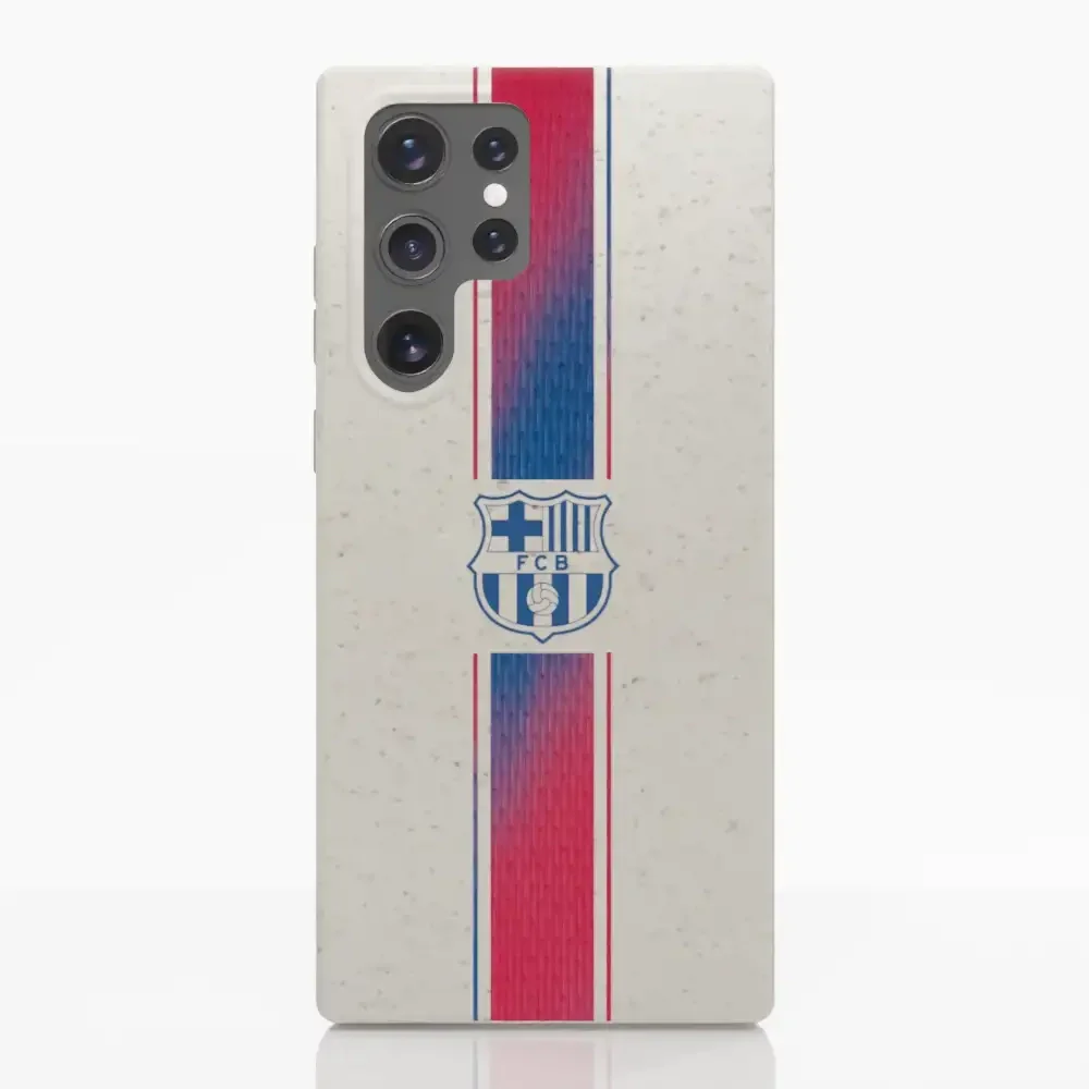 FC Barcelona Official Compostable Phone Case Shirt Stripe - Image 32
