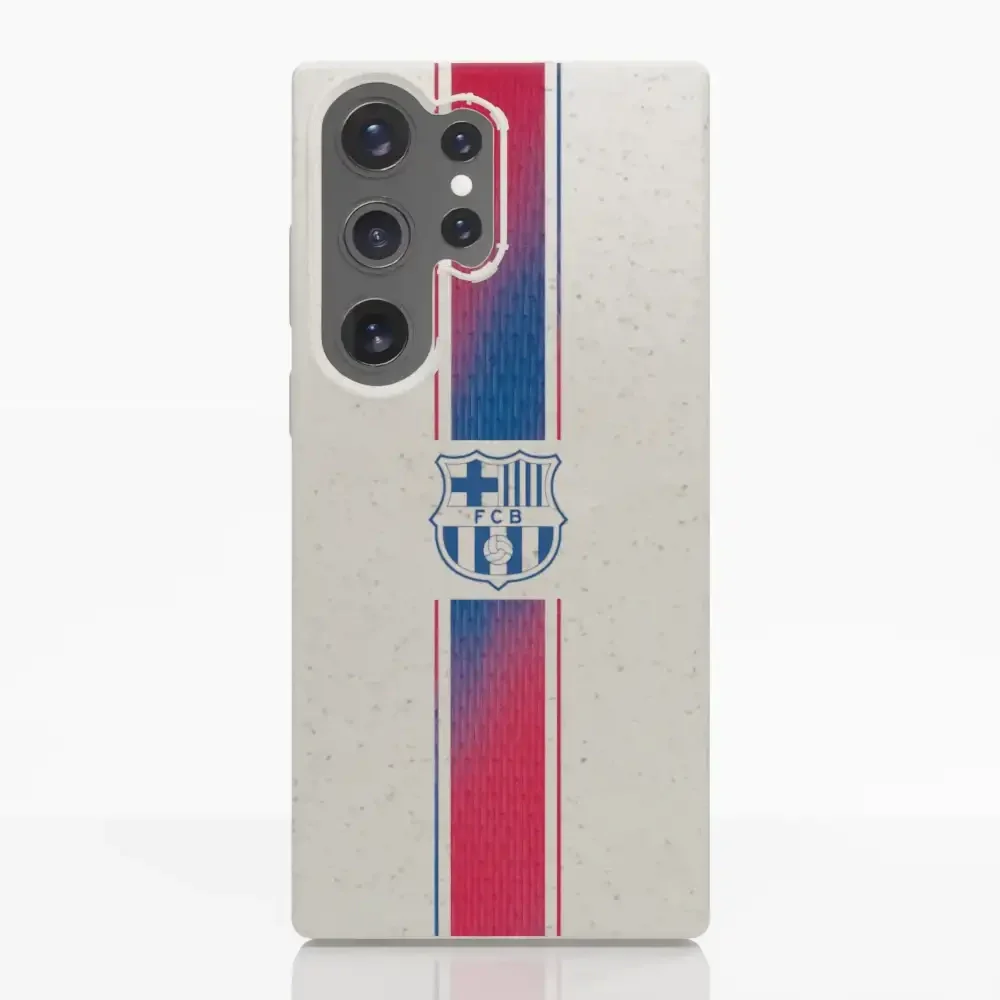 FC Barcelona Official Compostable Phone Case Shirt Stripe - Image 35