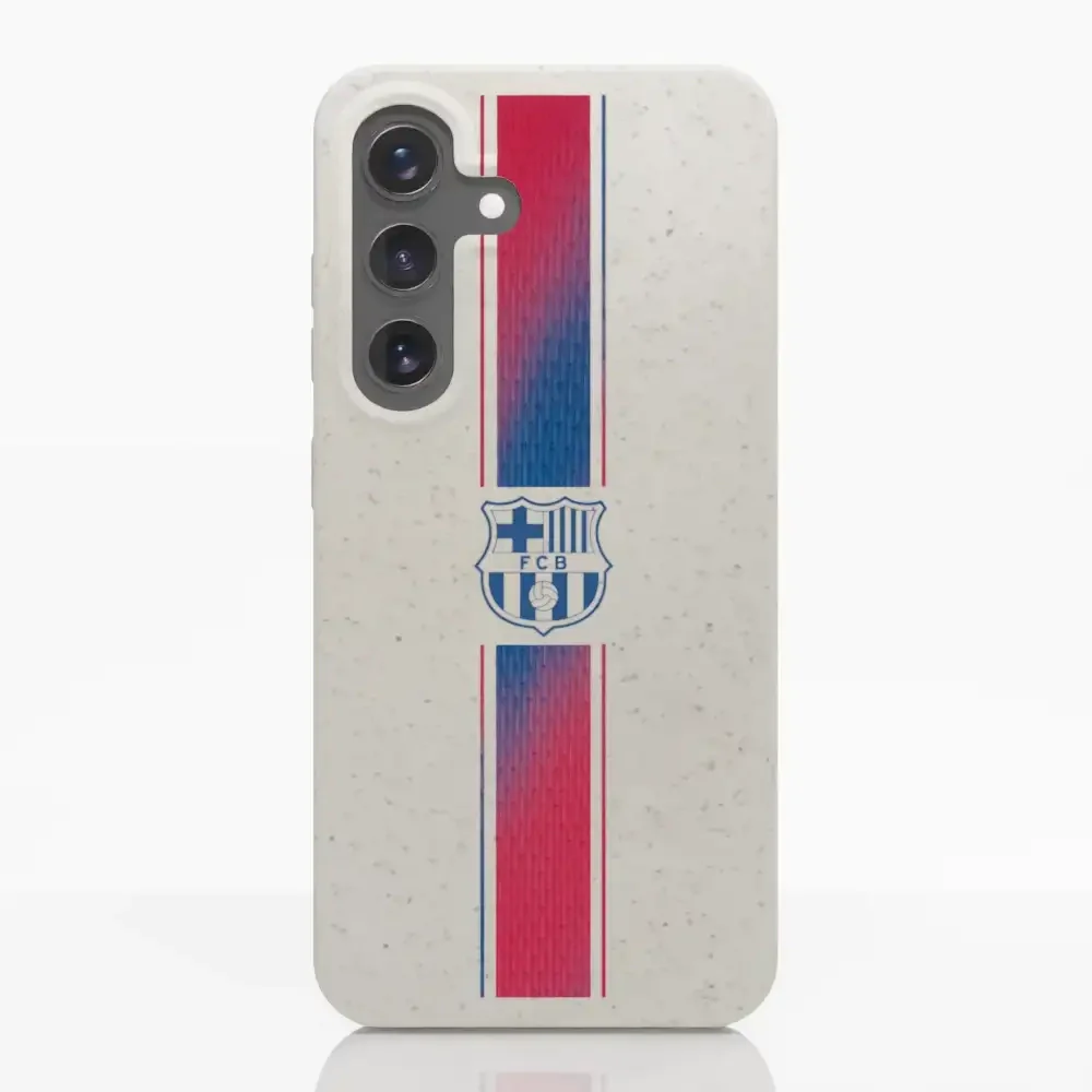 FC Barcelona Official Compostable Phone Case Shirt Stripe - Image 36