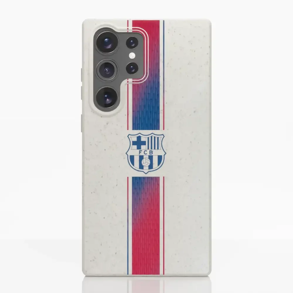FC Barcelona Official Compostable Phone Case Shirt Stripe - Image 38
