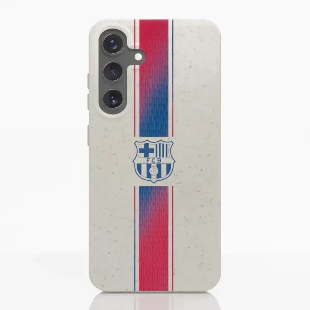 FC Barcelona Official Compostable Phone Case Shirt Stripe - Image 40