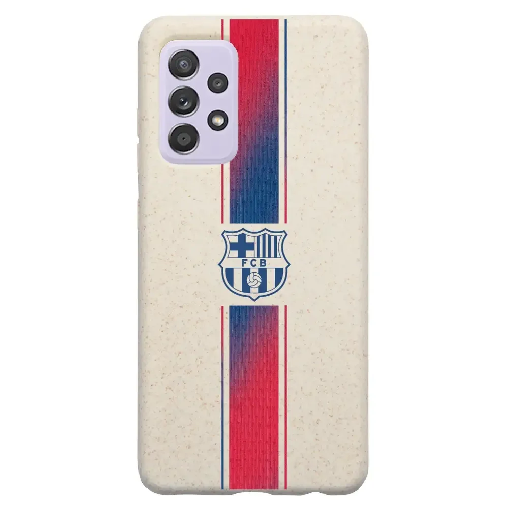 FC Barcelona Official Compostable Phone Case Shirt Stripe - Image 45