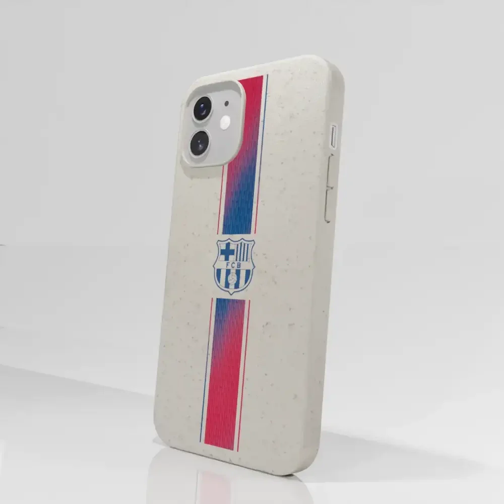FC Barcelona Official Compostable Phone Case Shirt Stripe - Image 51