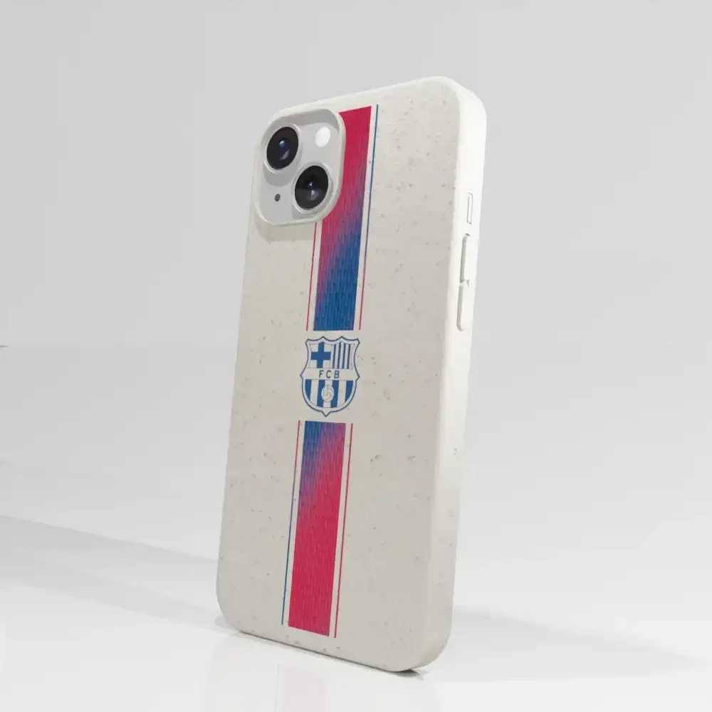 FC Barcelona Official Compostable Phone Case Shirt Stripe - Image 57