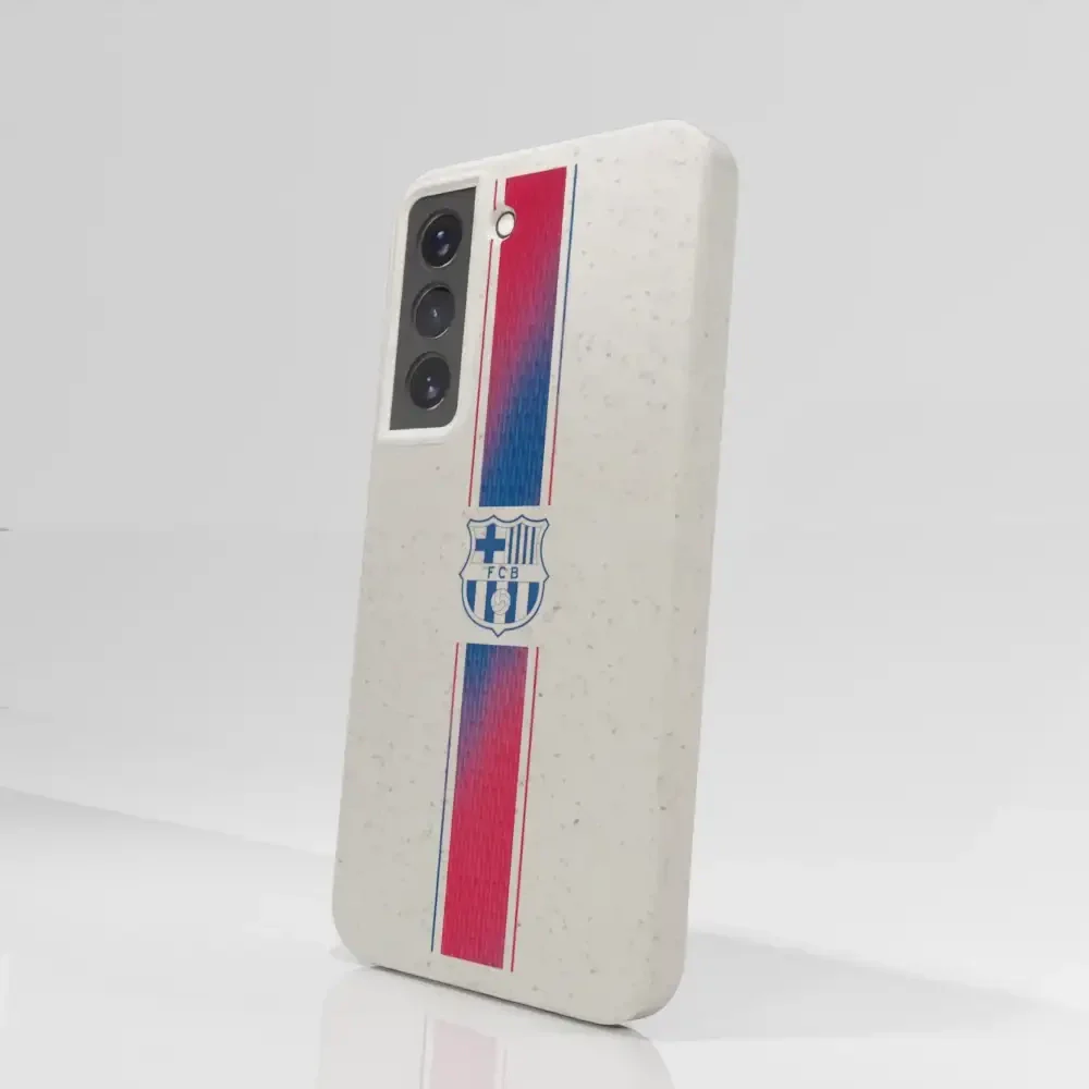 FC Barcelona Official Compostable Phone Case Shirt Stripe - Image 72