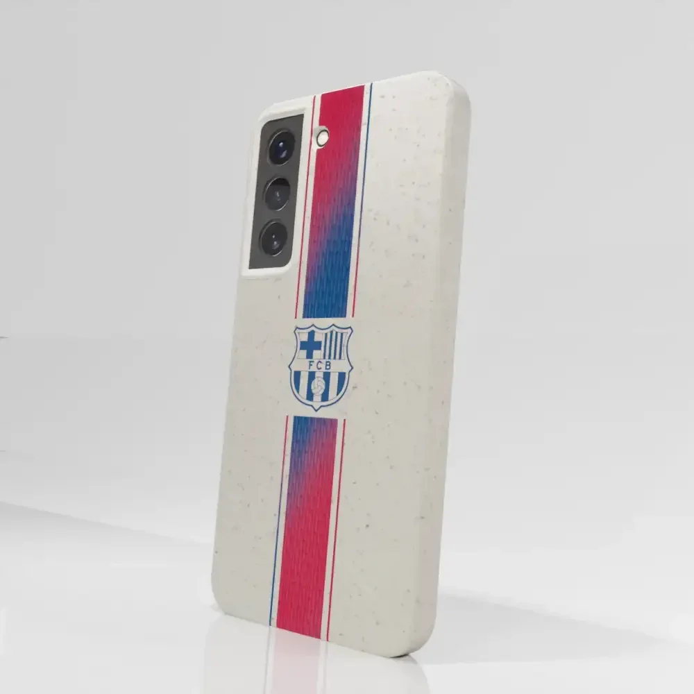FC Barcelona Official Compostable Phone Case Shirt Stripe - Image 73