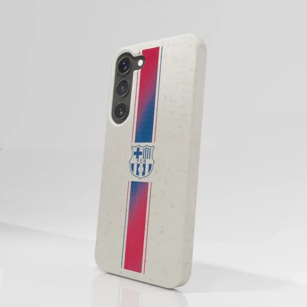 FC Barcelona Official Compostable Phone Case Shirt Stripe - Image 75