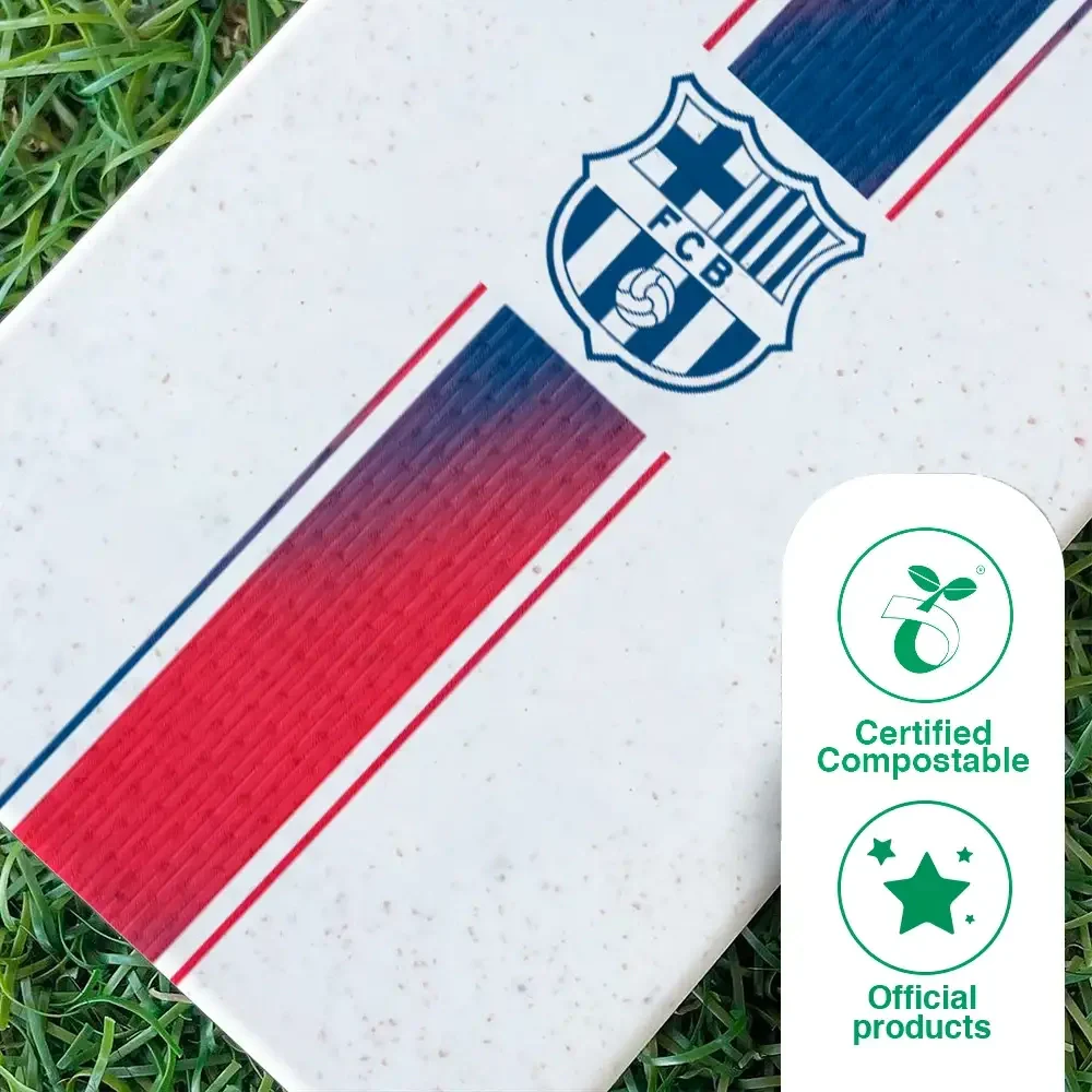 FC Barcelona Official Compostable Phone Case Shirt Stripe - Image 87