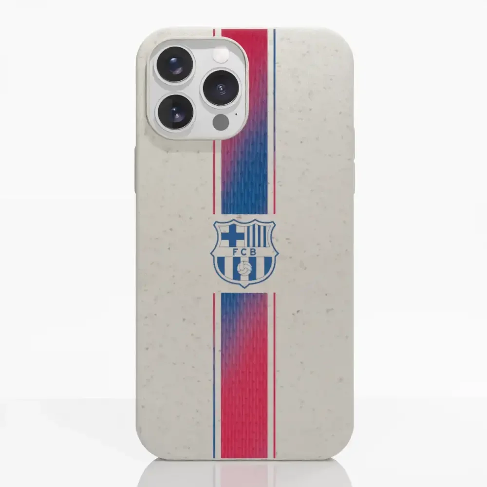FC Barcelona Official Compostable Phone Case Shirt Stripe - Image 9